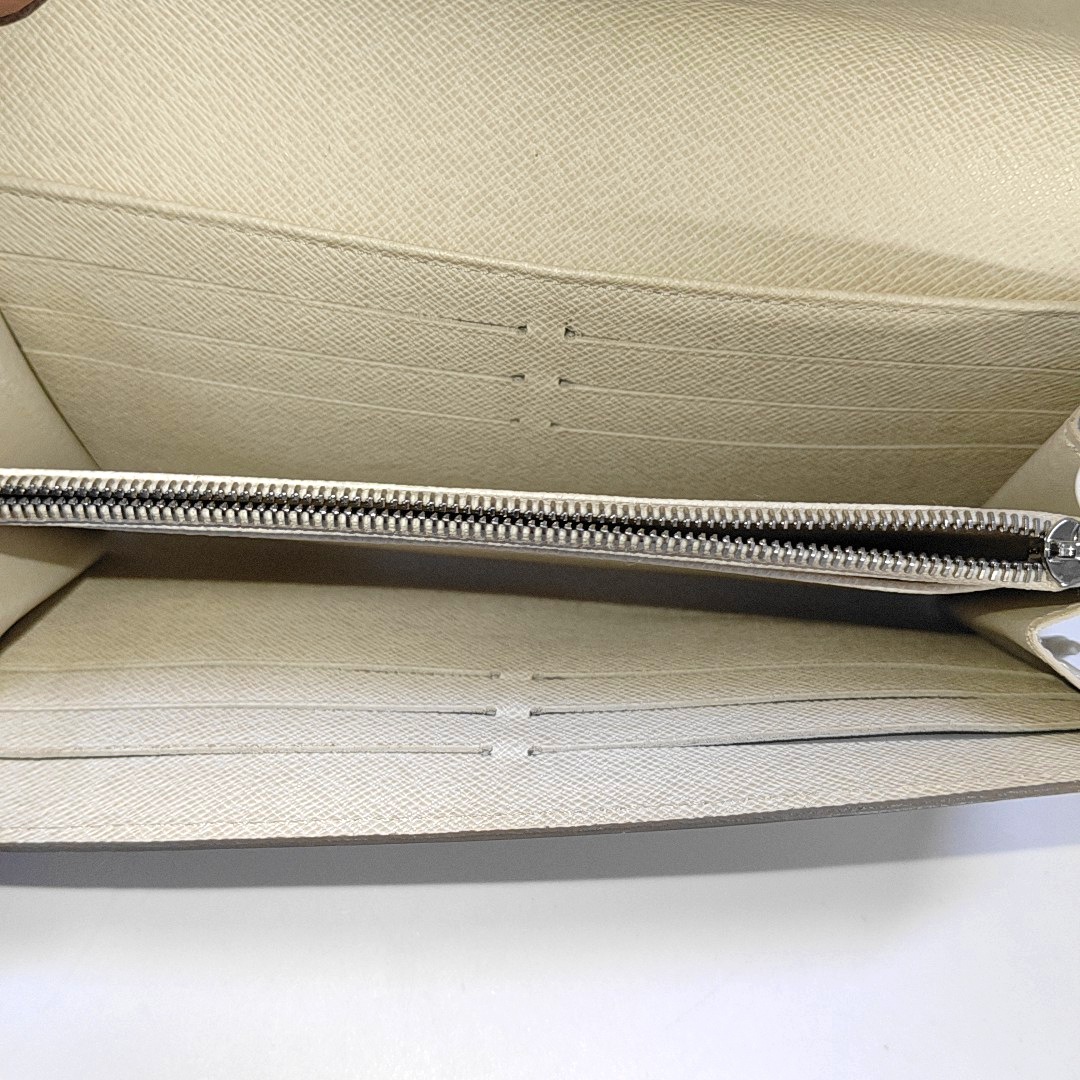 LOUIS VUITTON SARAH 米色EPI牛皮水波纹钱包 Silver Hardware-(SKU)-956137451