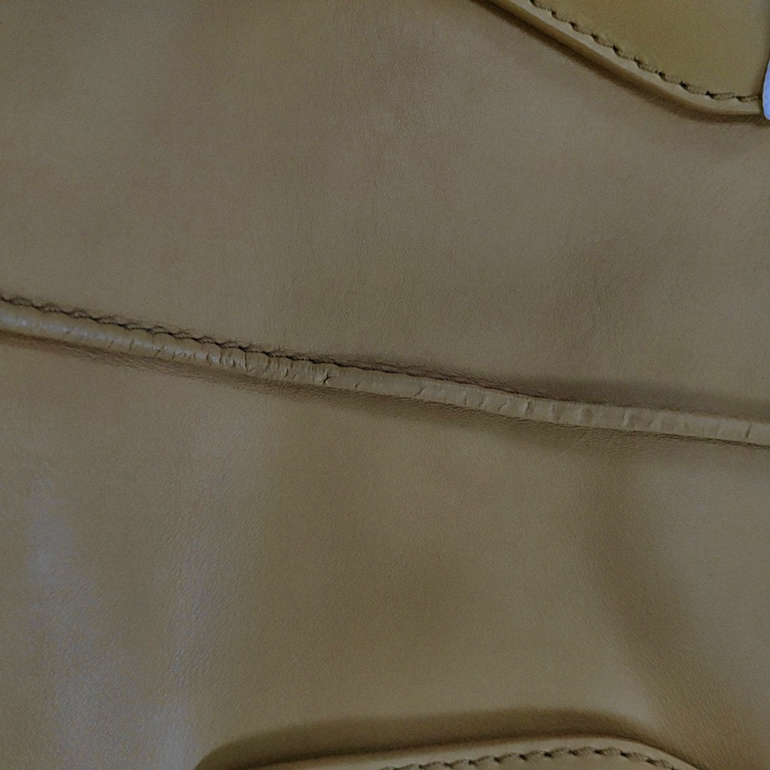 TOD'S D-Styling Ginger Yellow Leather Single Shoulder Tote Bag Silver Hardware Removable shoulder strap-(SKU)-929917405