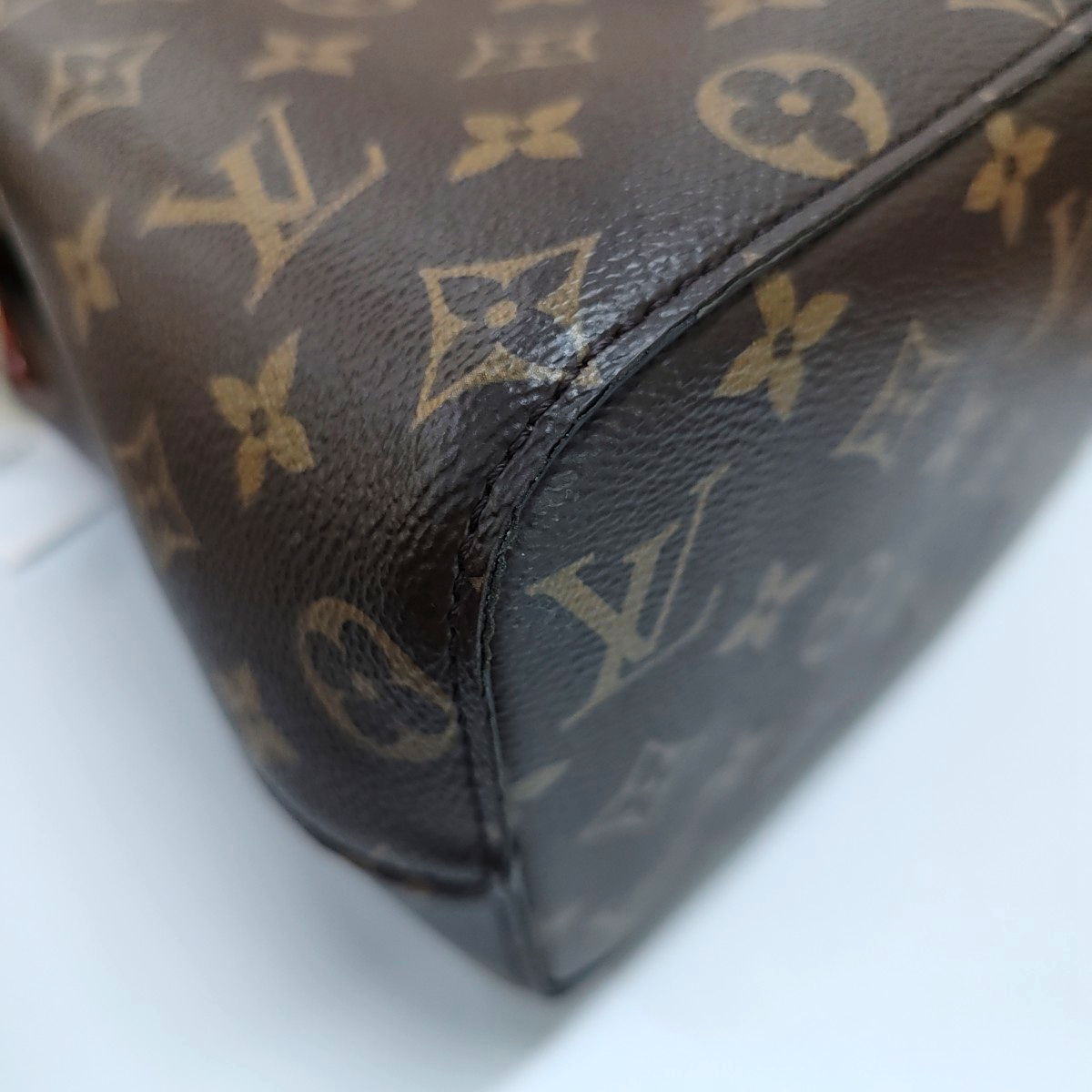 LOUIS VUITTON NÉONOÉ BB Brown Coated Canvas Monogram Bucket Bag Shoulder Bag with 2 Removable Straps Gold Hardware Complete Accessories-(SKU)-959040977