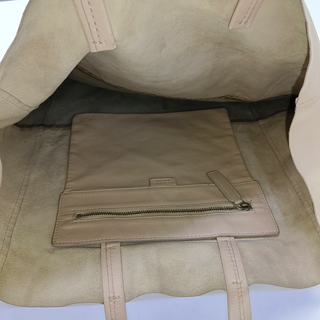 CELINE VERTICAL CABAS Colorful Leather Handbag Single Shoulder Bag Golden hardware-(SKU)-954467809