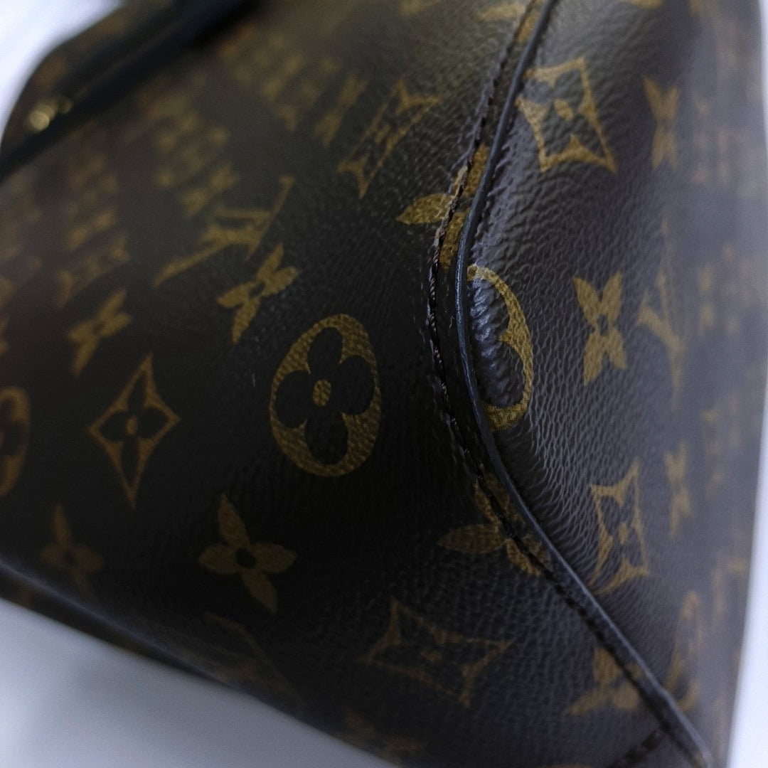 LOUIS VUITTON NÉONOÉ Medium Brown Coated Canvas Monogram Neverfull Shoulder Bag with Gold Hardware and Detachable Strap-(SKU)-966186595