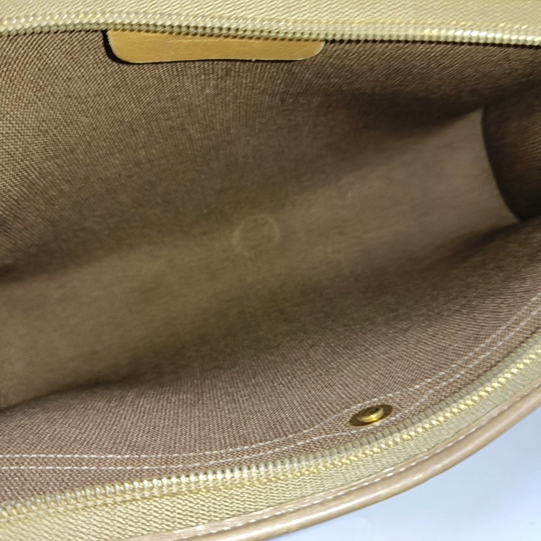 DIOR Black Coated Canvas Printed Handbag Golden hardware-(SKU)-957963351