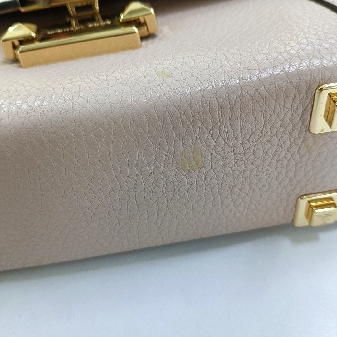 MICHAEL KORS Cece Pink leather crossbody bag, handbag, shoulder bag Golden hardware Removable shoulder strap-(SKU)-950932352