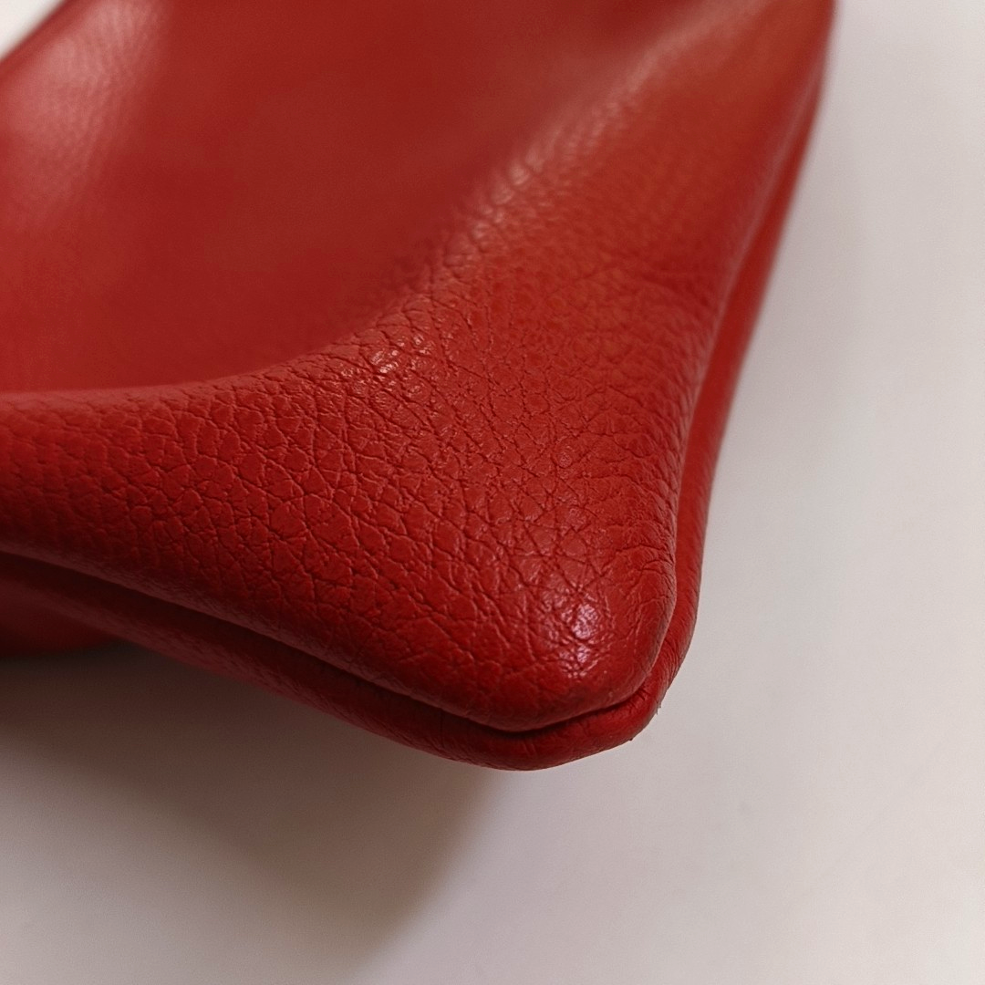GUCCI Nouveau Red Cowhide Handbag Golden hardware-(SKU)-956372836