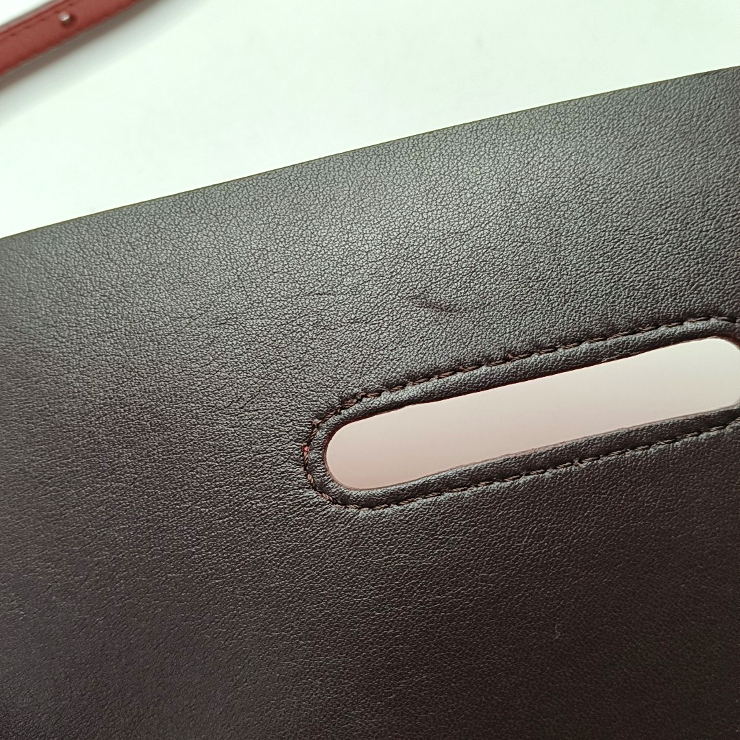 BURBERRY D-Ring Pink Cowhide Sling Bag Single Shoulder Bag Silver Hardware Removable shoulder strap-(SKU)-946532657