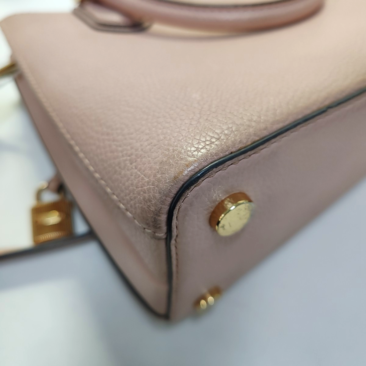 MICHAEL KORS Tote bag Medium size Pink Cowhide Crossbody Tote Bag Single Shoulder Golden hardware Removable shoulder strap-(SKU)-944298162