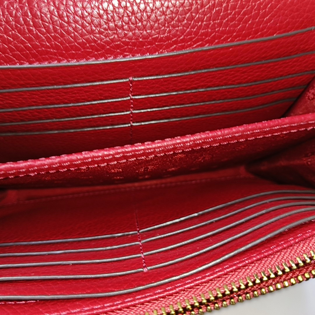 TORY BURCH Britten Red cowhide shoulder bag crossbody bag Golden hardware Removable shoulder strap-(SKU)-938683654
