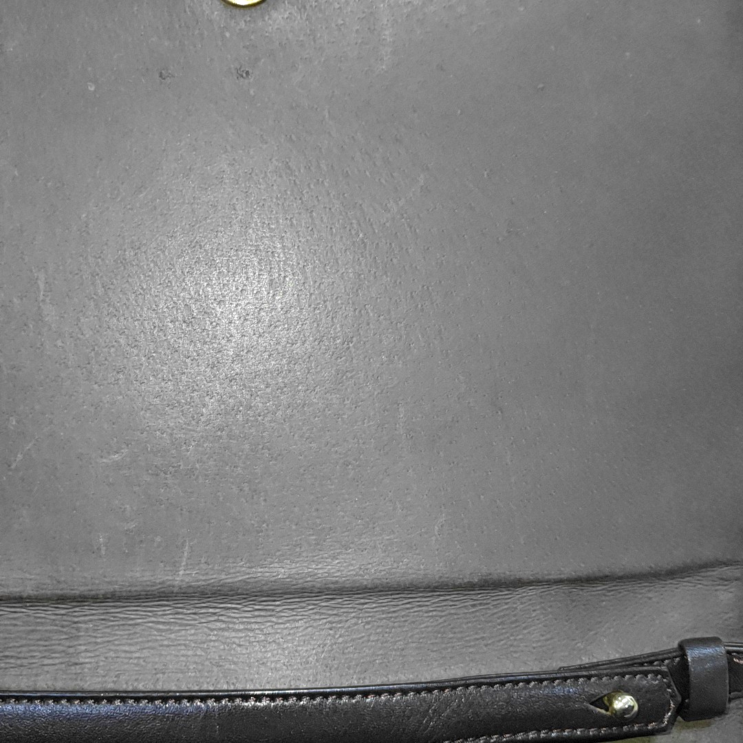 NINA RICCI Khaki Coated Fabric Monogram Single Shoulder Bag Handbag Golden hardware Removable shoulder strap-(SKU)-935601864