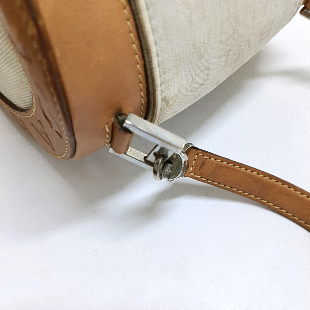 BVLGARI B ZERO Grey Canvas Jacquard Embossed Handbag Shoulder Bag Silver Hardware-(SKU)-941333720