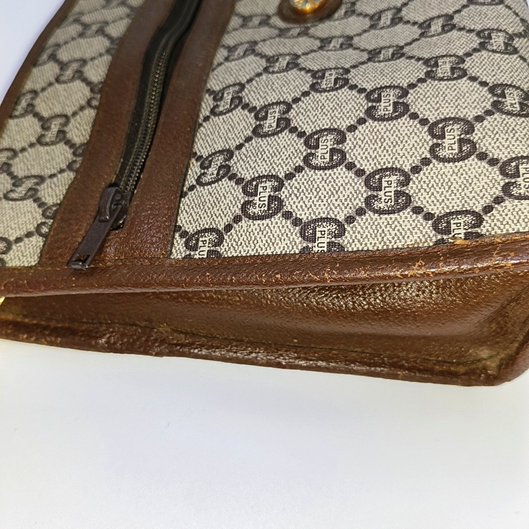 GUCCI Ebony Coated Canvas La Vieille Russie Handbag Golden hardware-(SKU)-945953928