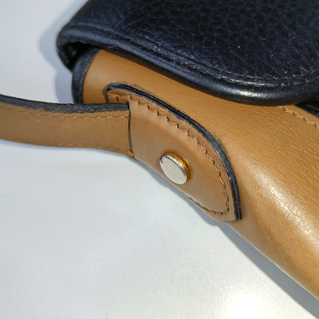 DIOR Color block cowhide shoulder bag crossbody bag Golden hardware-(SKU)-14276668