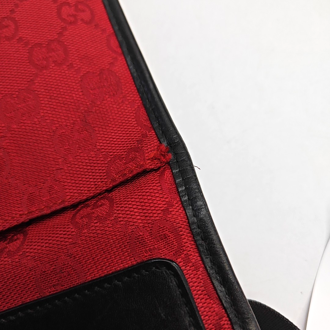 GUCCI Red Canvas Monogrammed Jacquard Shoulder Bag Silver Hardware-(SKU)-948846460