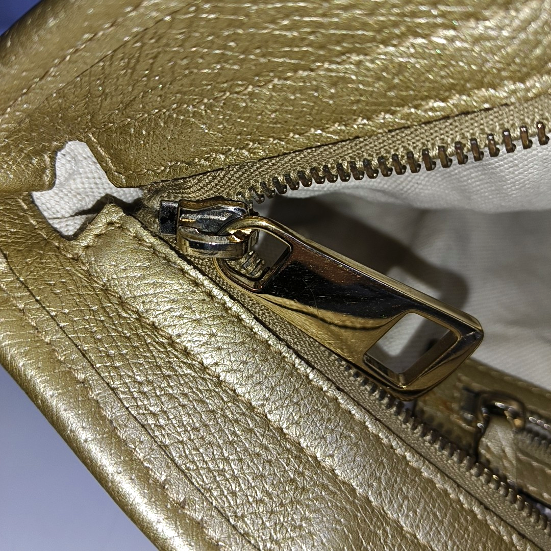 GUCCI Bree Medium size Khaki Canvas Tote Bag Silver Hardware-(SKU)-948482919