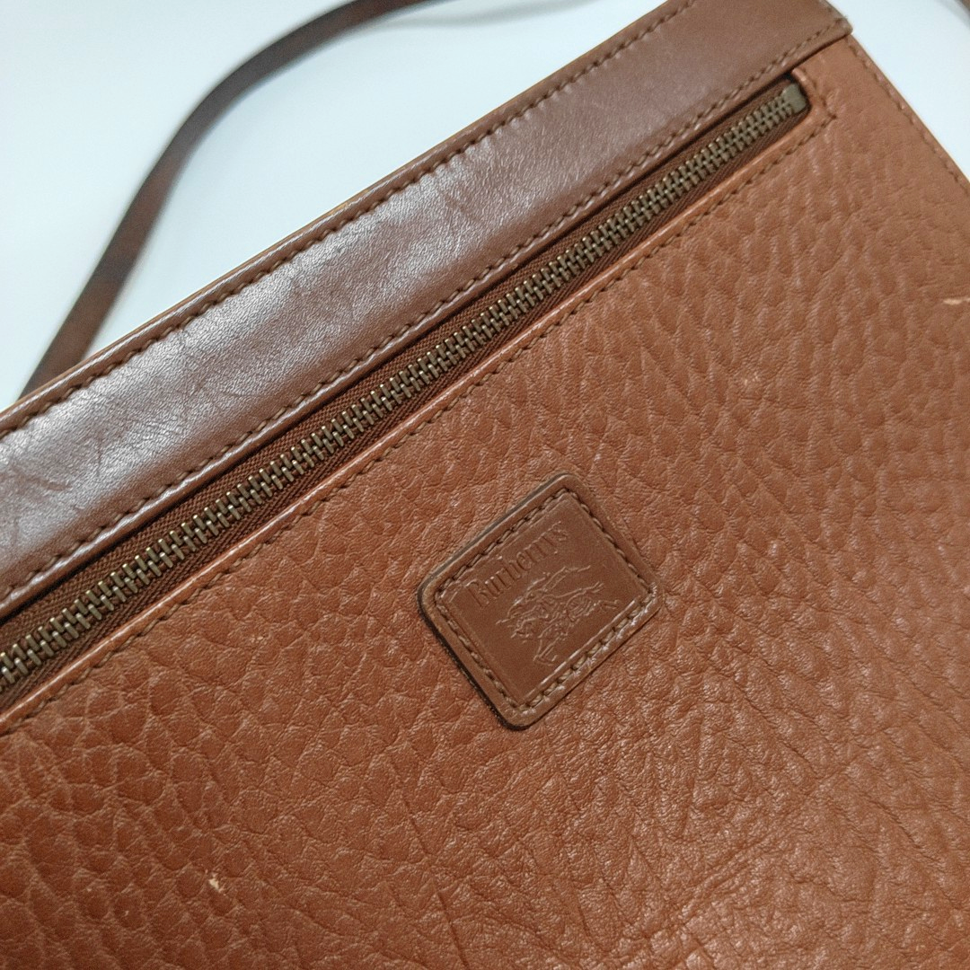BURBERRY Caramel Leather Single Shoulder Bag Handbag Brown Hardware Removable shoulder strap-(SKU)-955601715
