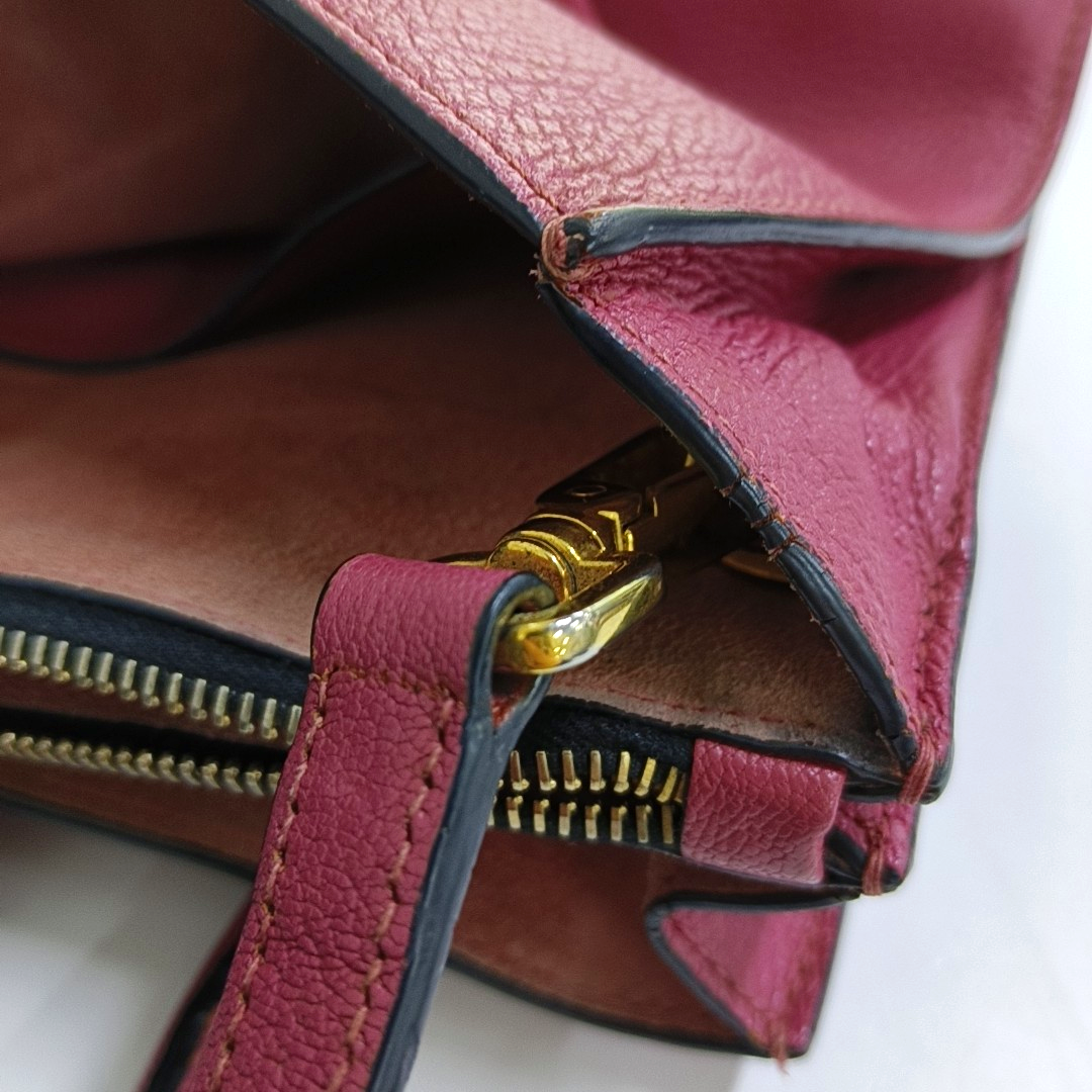 Miu Miu Pink Cowhide Single Shoulder Bag Golden hardware Removable shoulder strap-(SKU)-947216703
