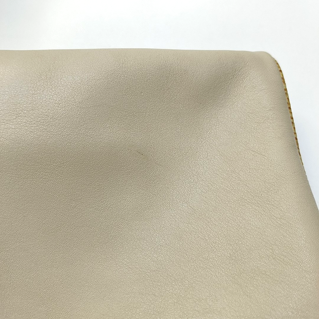 CELINE MACADAM CLUTCHES Khaki Cowhide Handbag Golden hardware-(SKU)-953216913