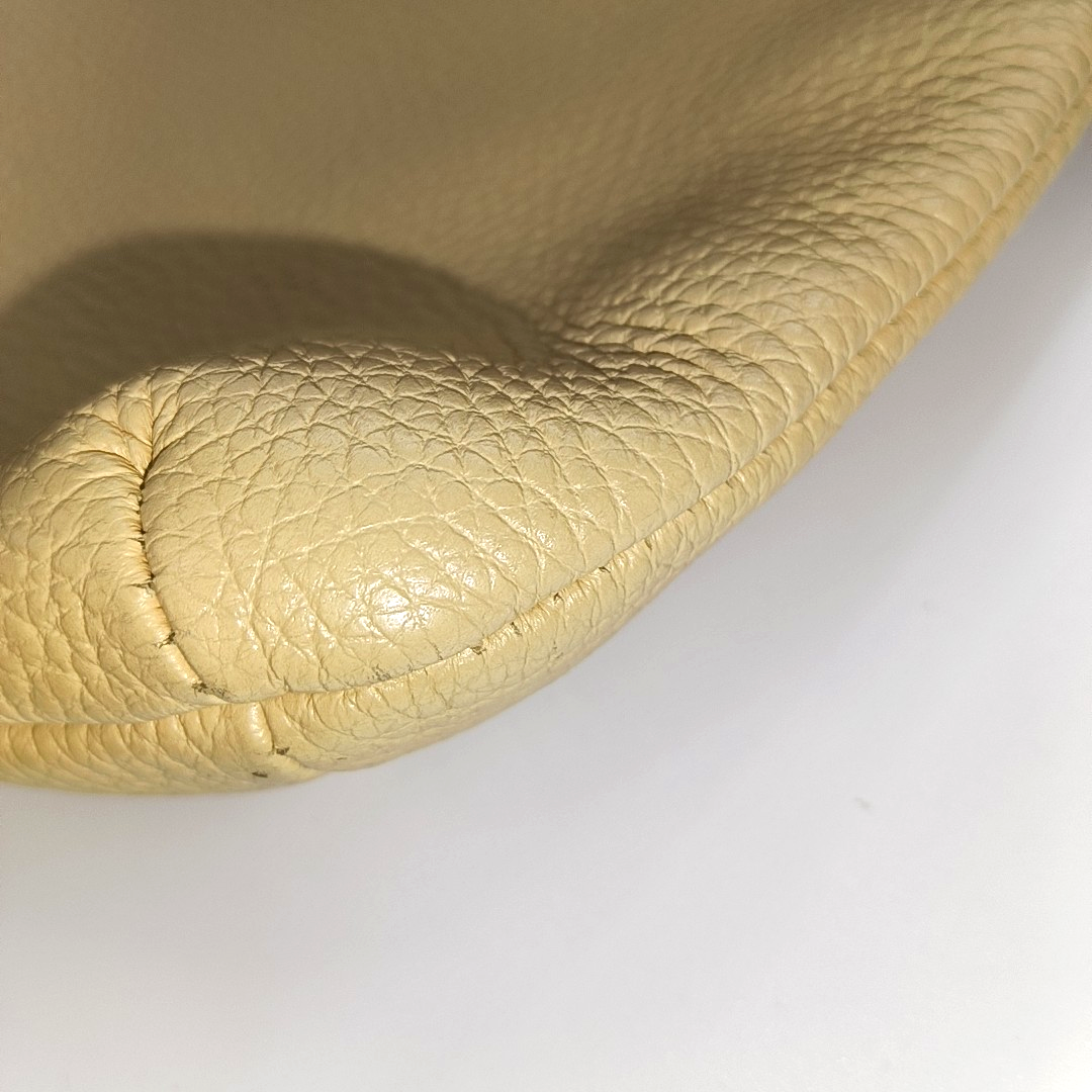 EMPORIO ARMANI Khaki Calf Leather Crossbody Shoulder Bag Golden hardware Removable shoulder strap-(SKU)-933628444
