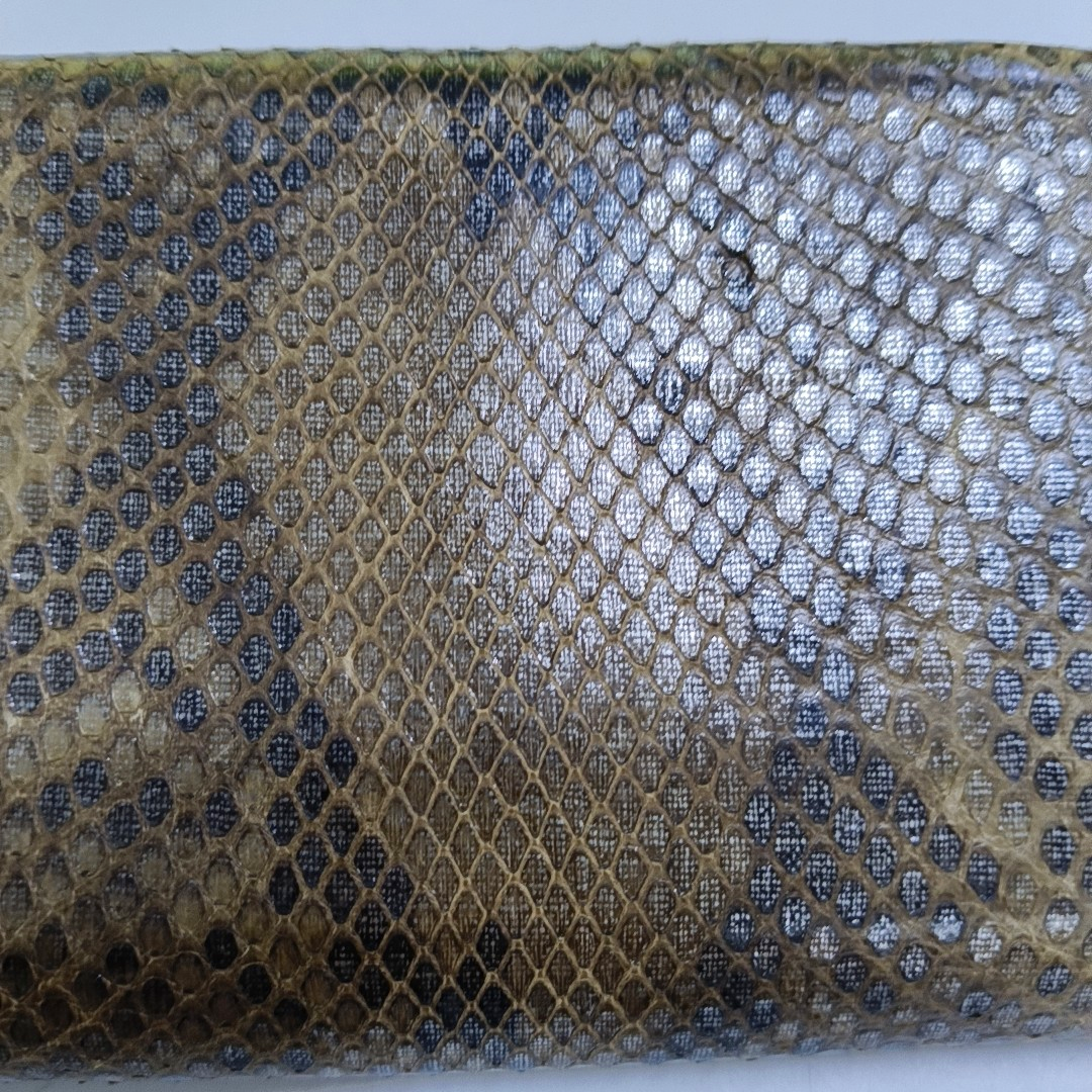 GUCCI Queen Margaret Brown Snake Leather Embossed Wallet Golden hardware-(SKU)-958381527