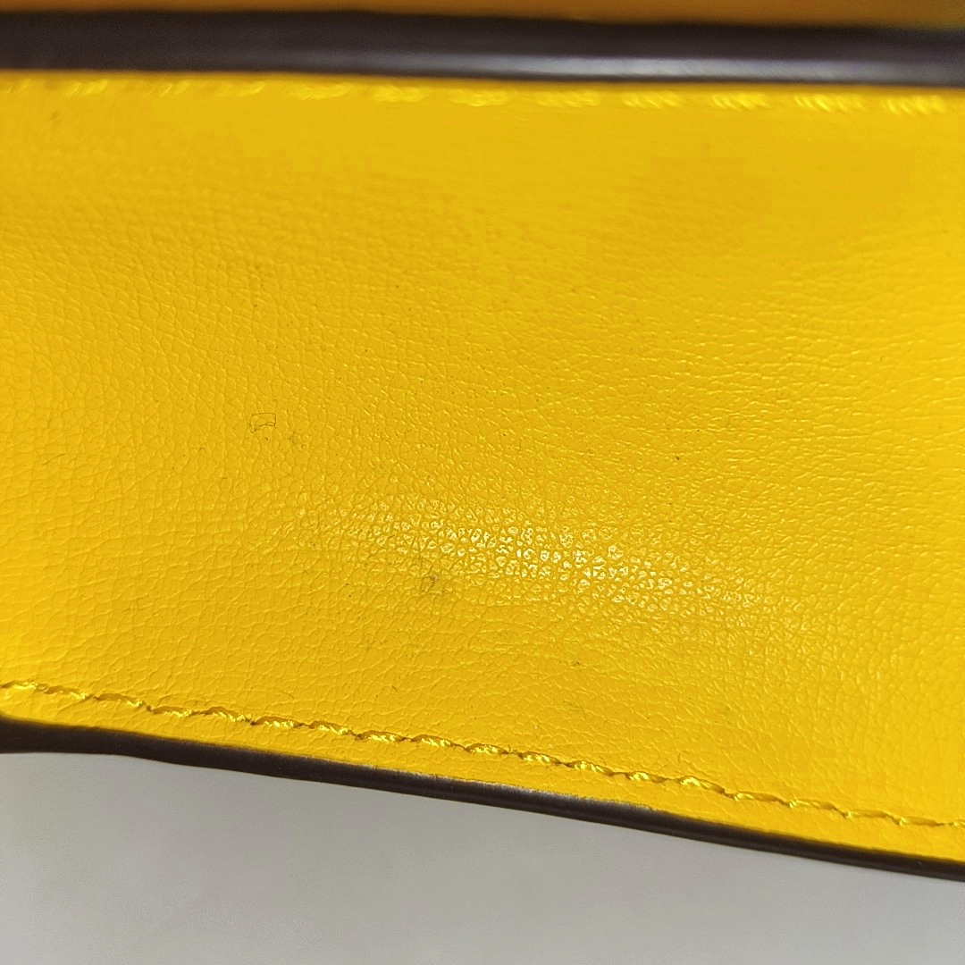 MICHAEL KORS Yellow Leather Shoulder Bag Tote Golden hardware shoulder straps-(SKU)-14044743