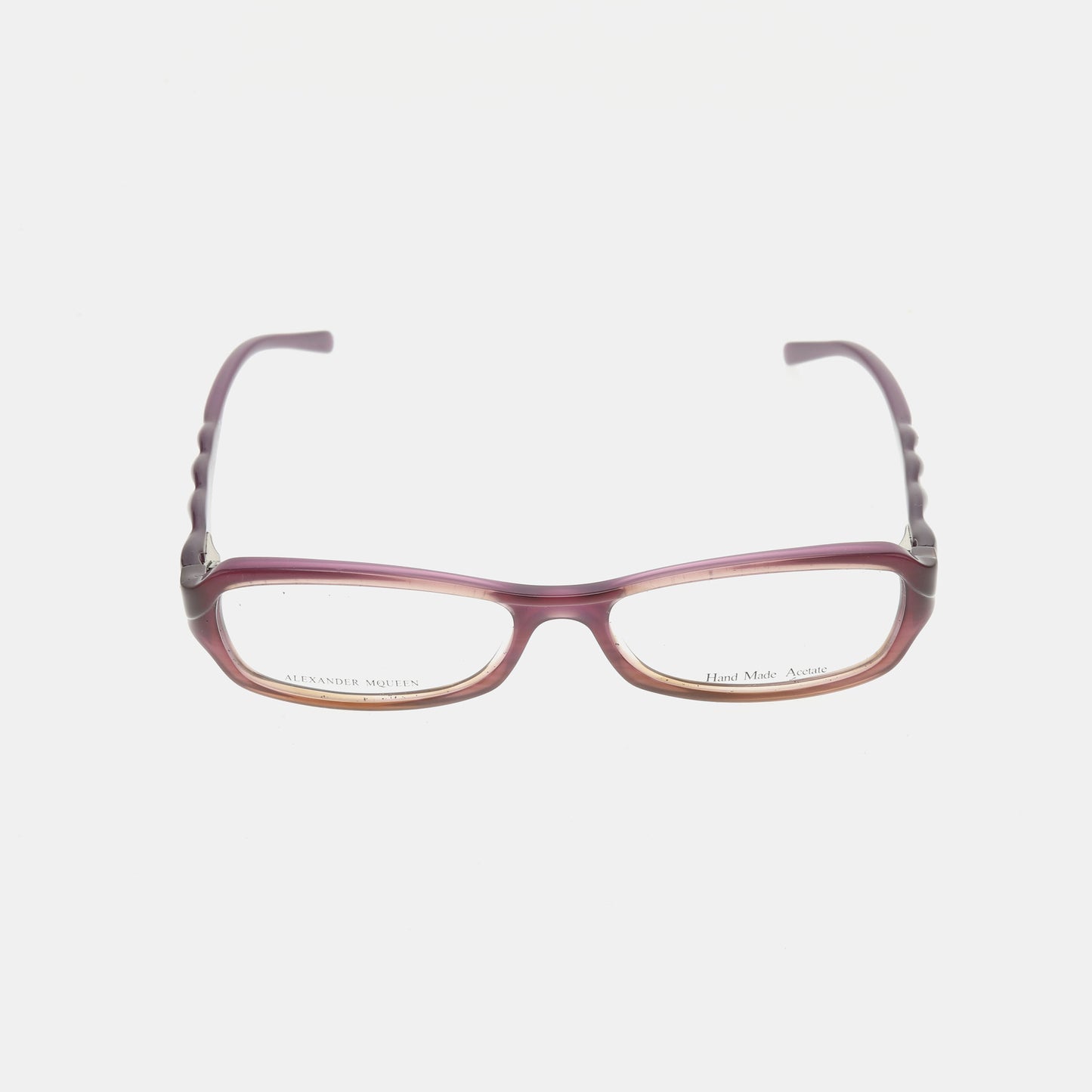 Alexander McQUEEN Purple Synthetic Plain Glasses-(SKU)-14499191