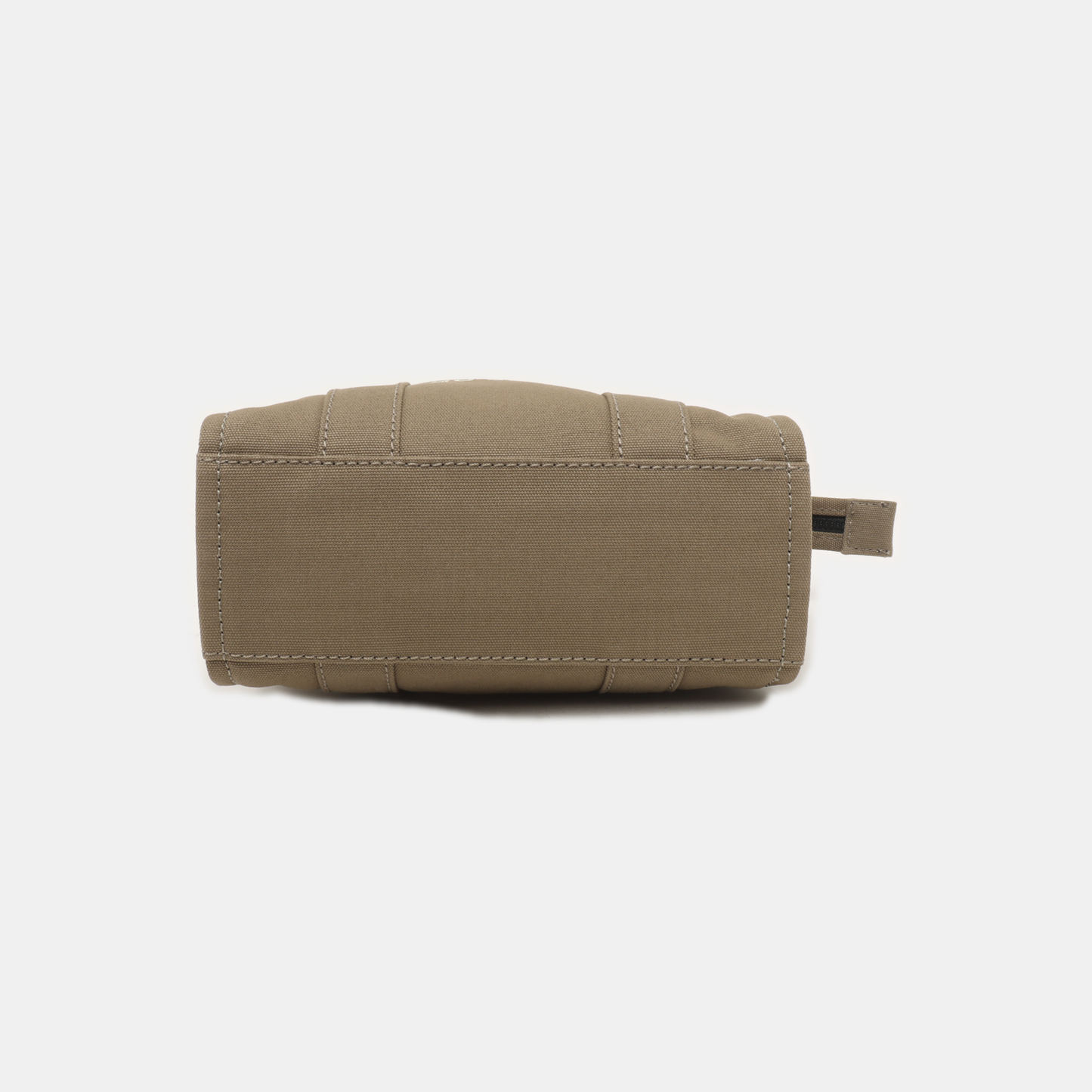 MARC JACOBS Traveler Khaki Canvas Printed Single Shoulder Bag Handbag Crossbody Bag Silver Hardware Removable shoulder strap-(SKU)-935901196