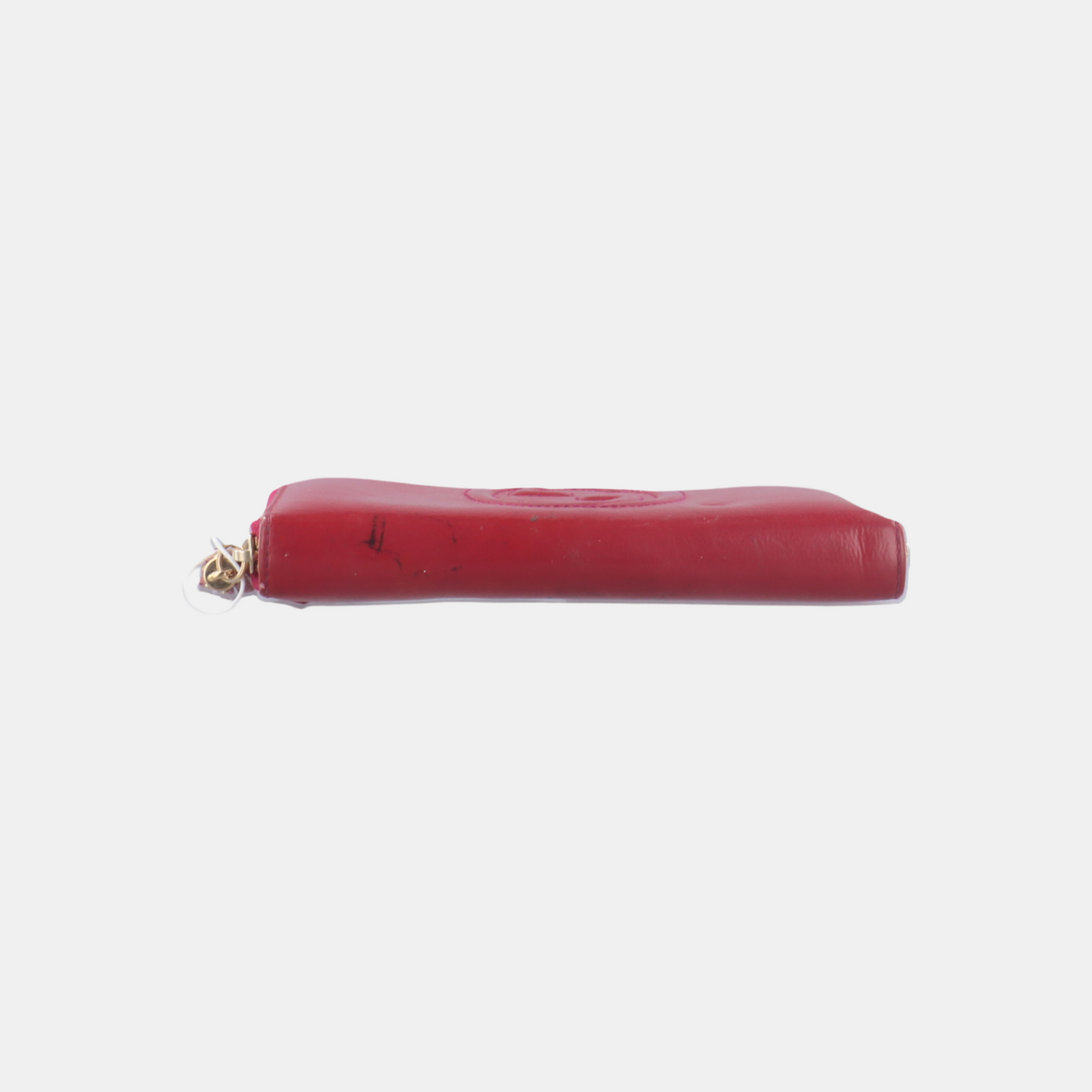 GUCCI Soho Red Leather Tassel Wallet Golden hardware-(SKU)-14500964