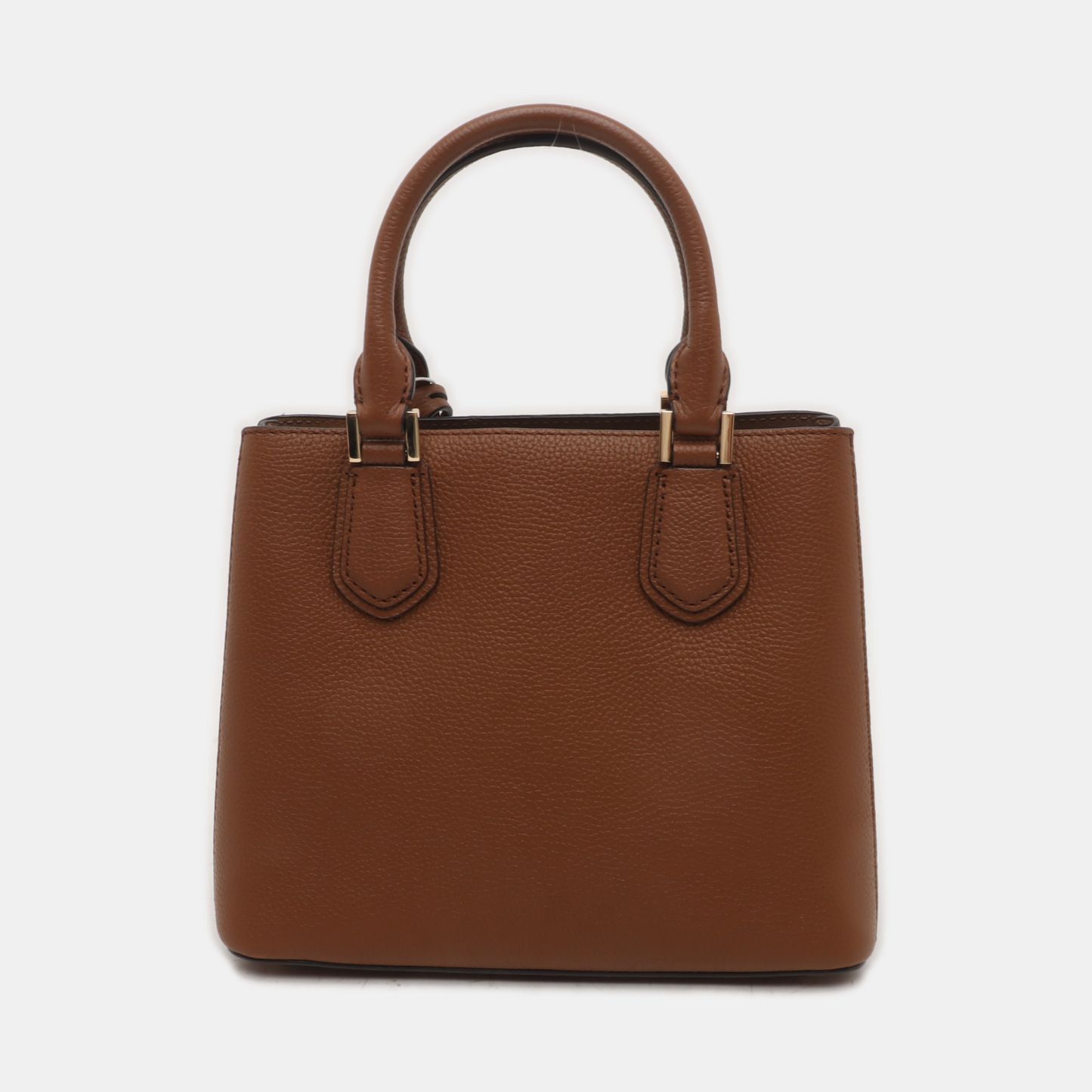 MICHAEL KORS Tote bag Brown Cowhide Embossed Single Shoulder Bag Tote Bag Crossbody Bag Golden hardware Removable shoulder strap-(SKU)-935890394