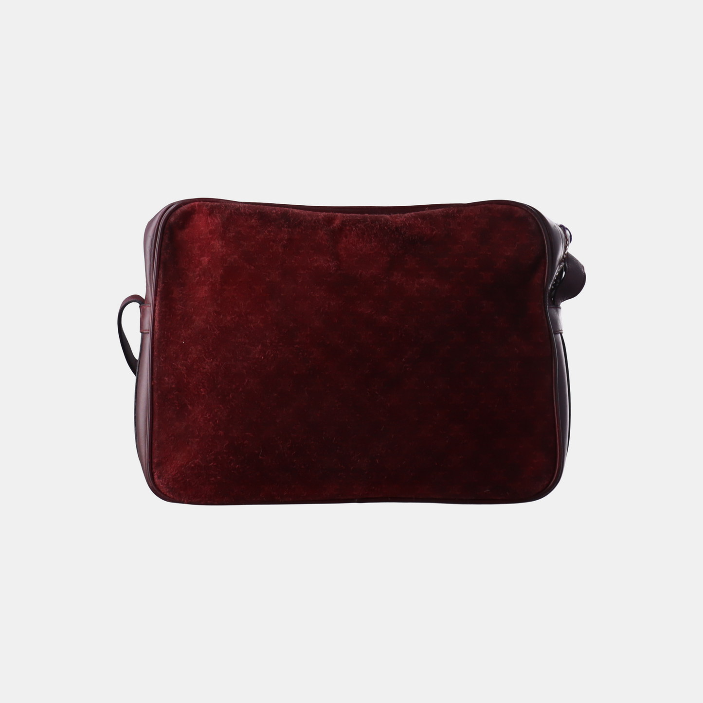CELINE Colorful Suede Triumph Arch Single Shoulder Bag Crossbody Golden hardware-(SKU)-929188457