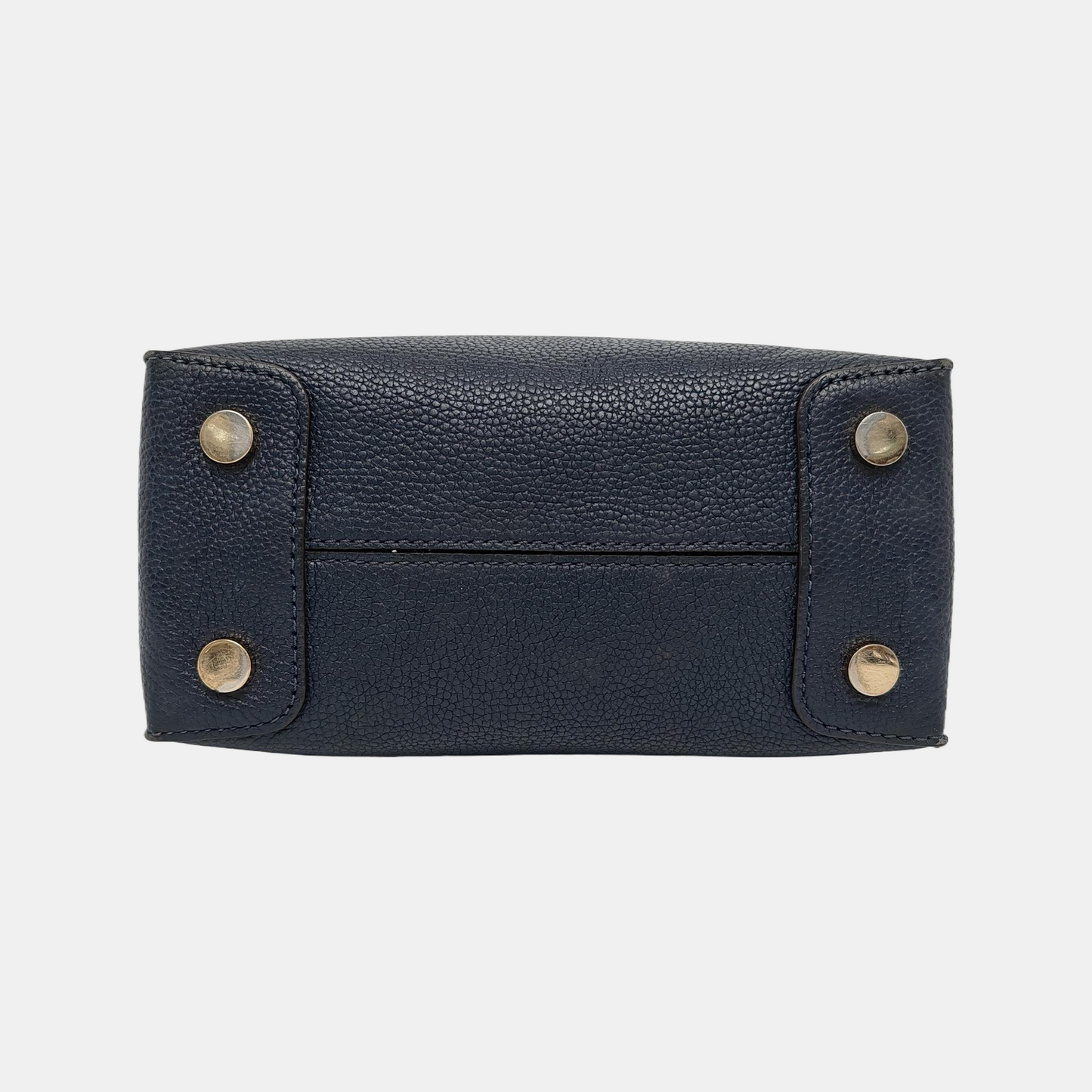 MICHAEL KORS Mercer Medium size Dark Blue Cowhide Embossed Single Shoulder Bag Handbag Crossbody Bag Golden hardware Removable shoulder strap-(SKU)-940019872