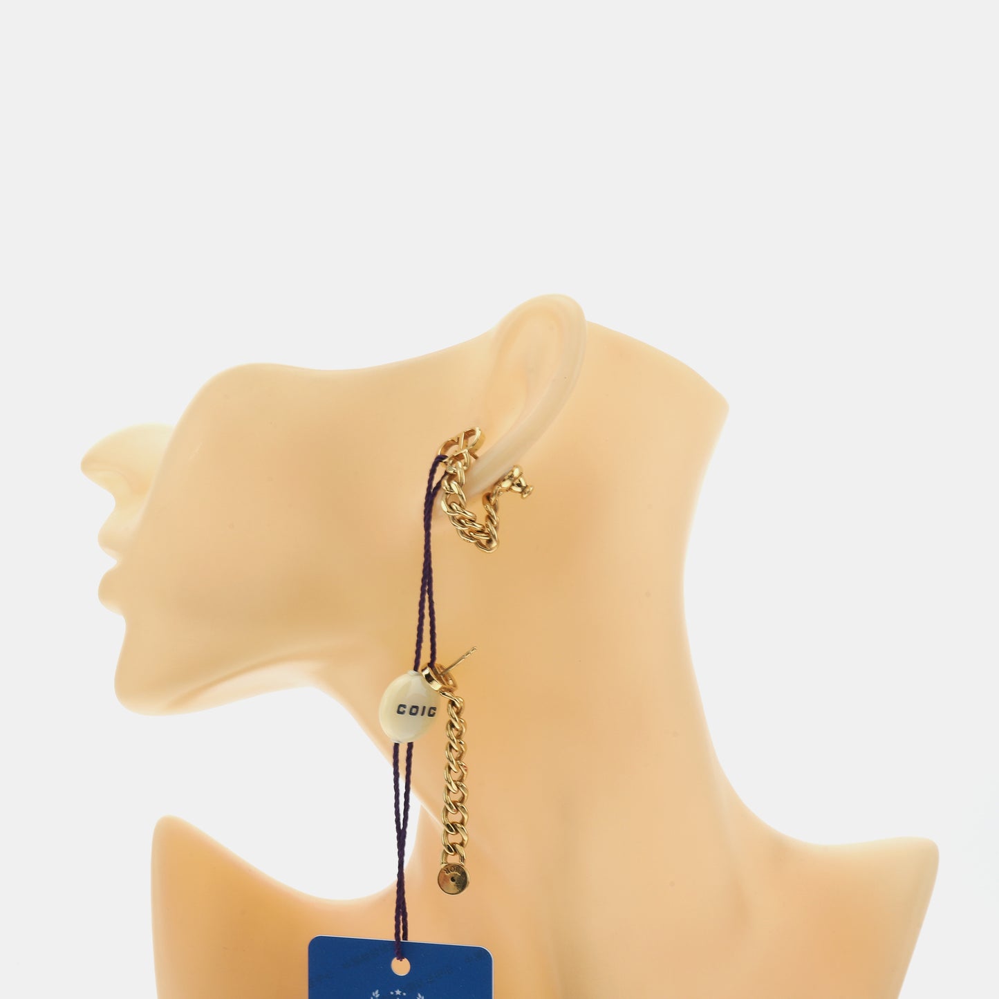 DIOR CD Icon Gold Alloy Earrings-(SKU)-937470897