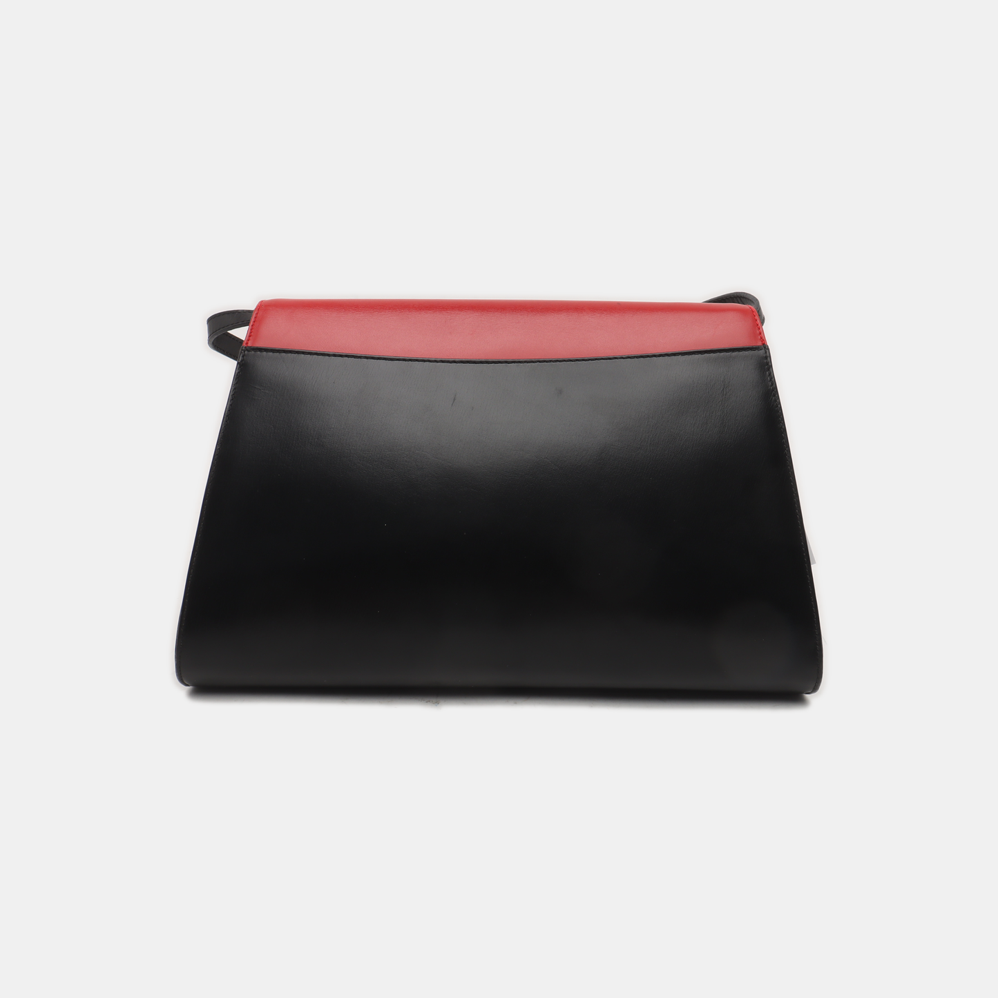 LANVIN Black Cowhide Single Shoulder Bag Crossbody Bag Golden hardware Removable shoulder strap-(SKU)-935604204
