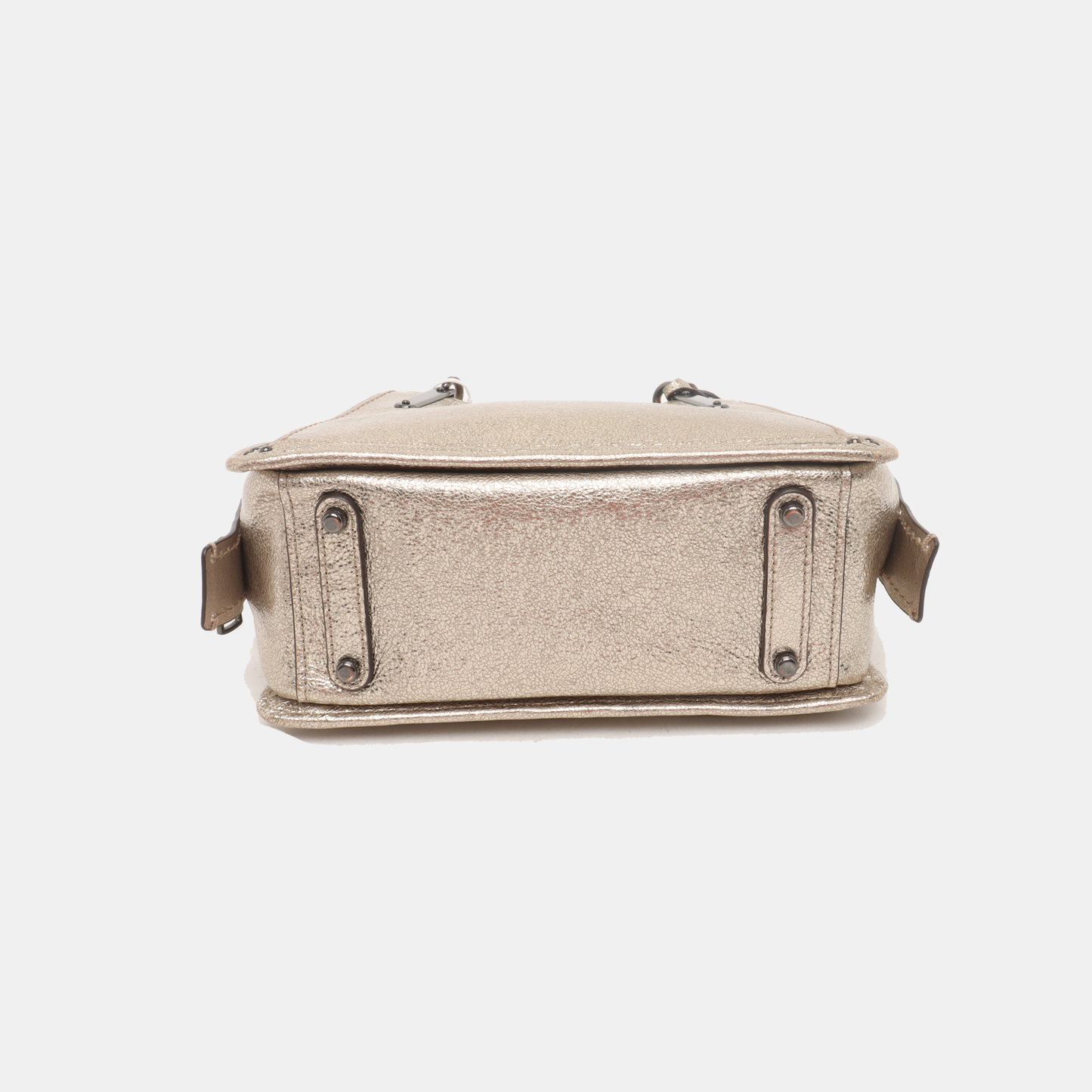 COACH DREAMER Champagne Cowhide Single Shoulder Handbag Crossbody Golden hardware Removable shoulder strap-(SKU)-934000281