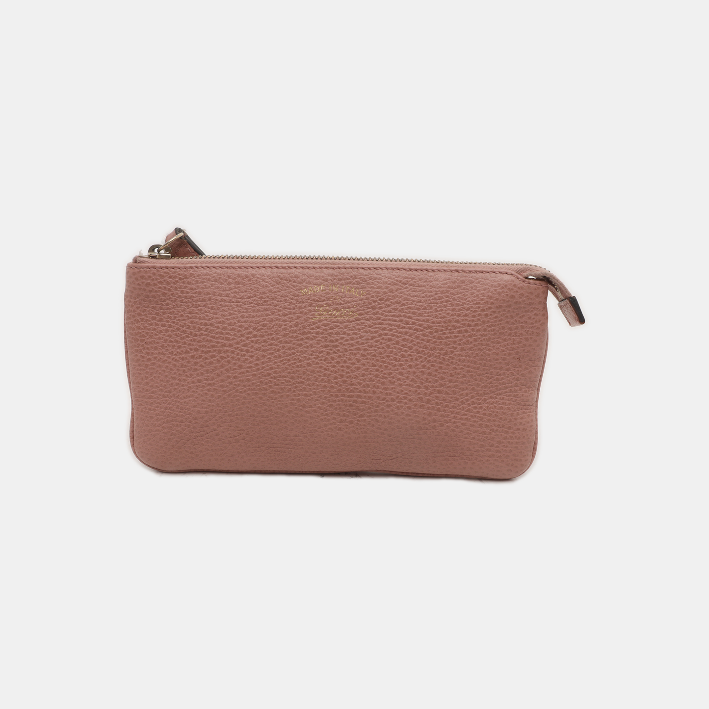 GUCCI Pink Cowhide Pocketbook Golden hardware-(SKU)-935685541