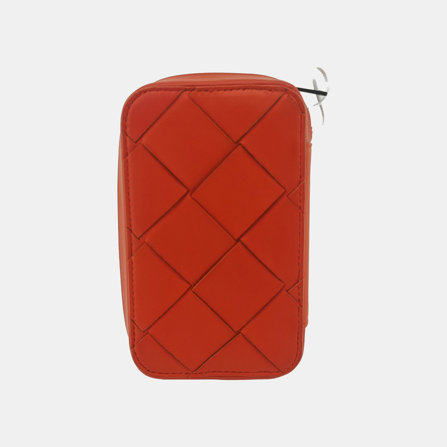 BOTTEGA VENETA Red Lamb Skin Woven Handbag-(SKU)-938648088
