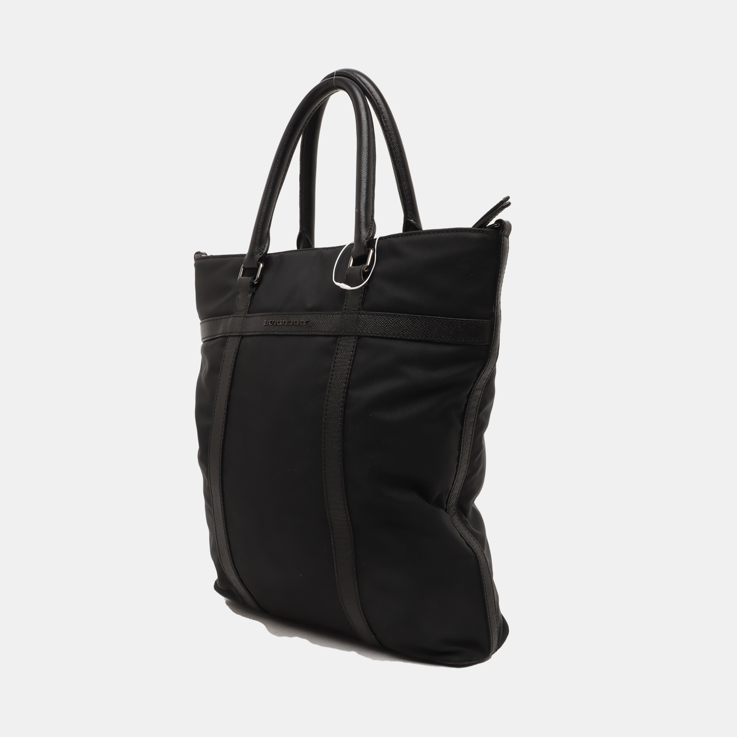 BURBERRY Tote bag Black Nylon Tote Bag Ruthenium color hardware-(SKU)-938859826