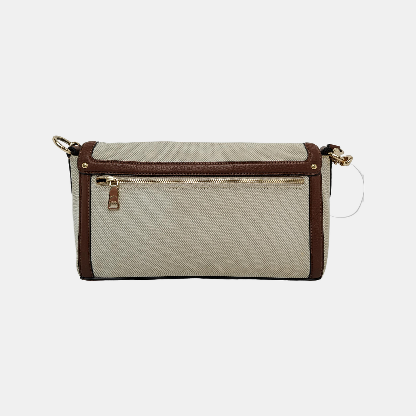COACH 26 Khaki Canvas Carriage Crossbody Bag Single Shoulder Bag Tote Bag Golden hardware shoulder straps-(SKU)-941737076
