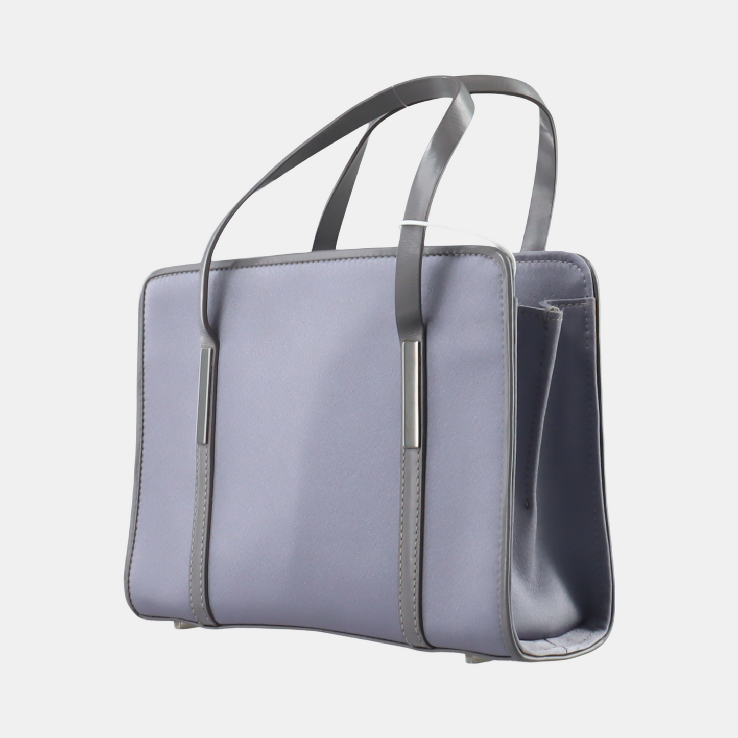 GUCCI Tote bag Light Grey Fabric Tote Shoulder Bag Silver Hardware-(SKU)-934354737