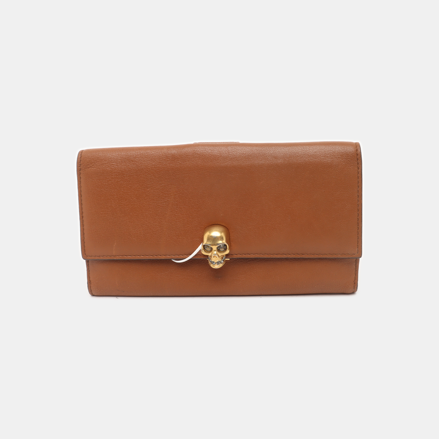 Alexander McQUEEN WalletBrown Cowhide Inlaid Wallet-(SKU)-933101055