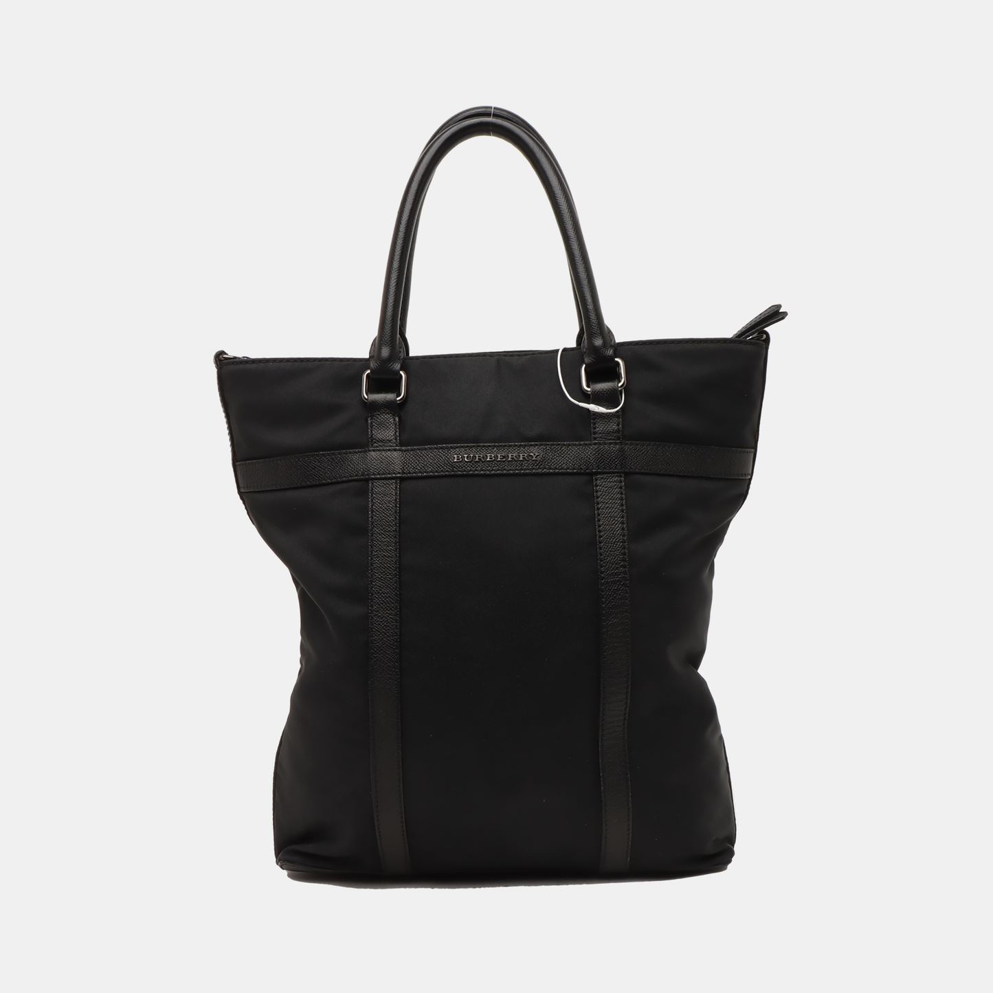 BURBERRY Tote bag Black Nylon Tote Bag Ruthenium color hardware-(SKU)-938859826
