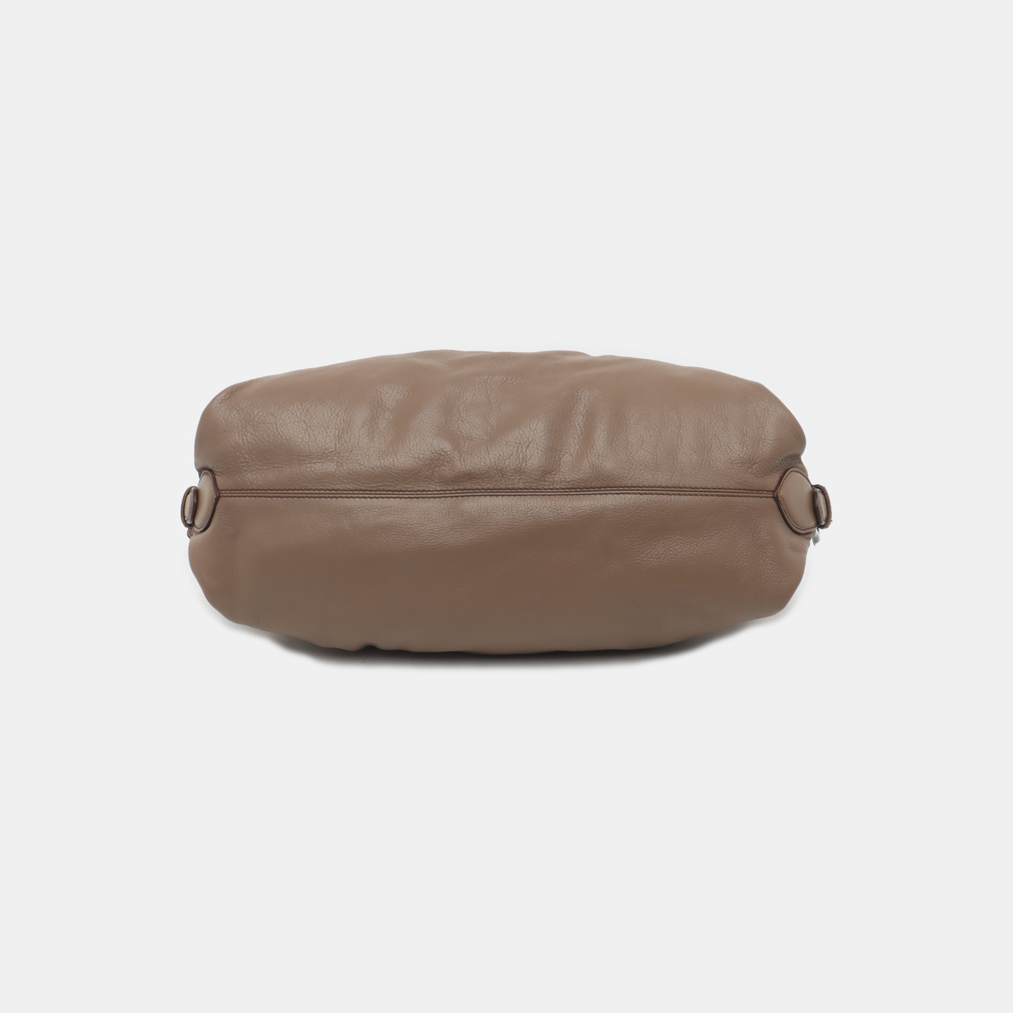FENDI Brown Cowhide Single Shoulder Bag Ruthenium color hardware-(SKU)-936729570