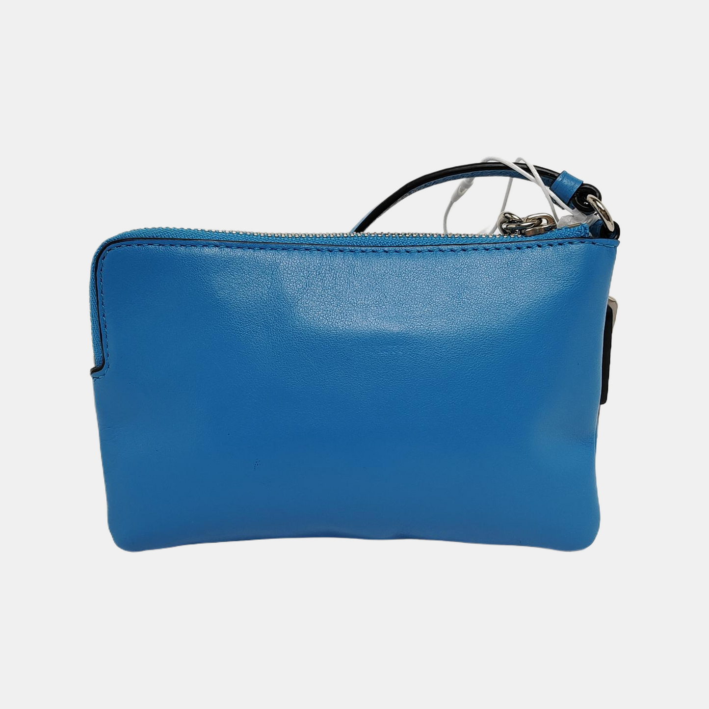 COACH CORNER ZIP POCHETTEBlue Leather Carriage Tote Bag16-(SKU)-942807108