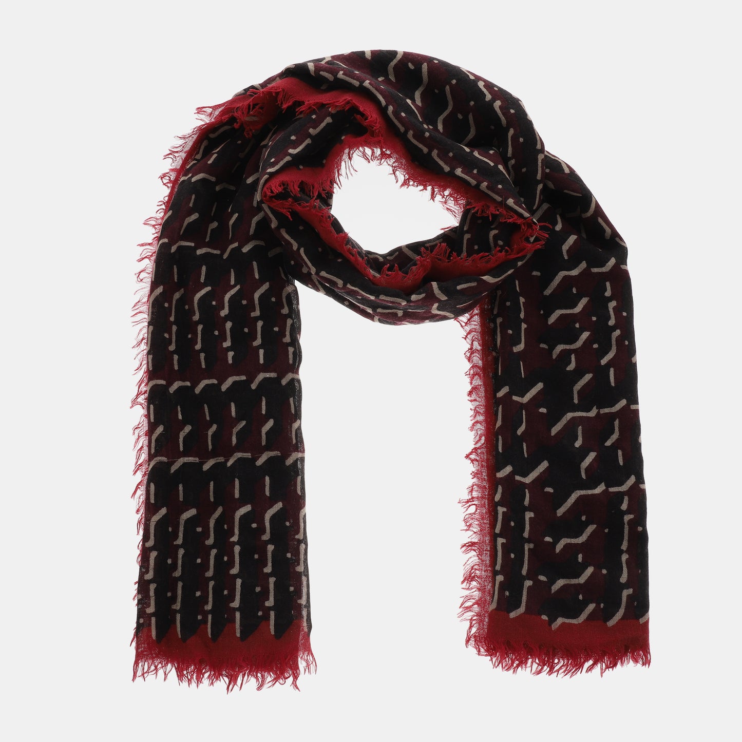 BURBERRY Multicolor Wool Scarf-(SKU)-14231453