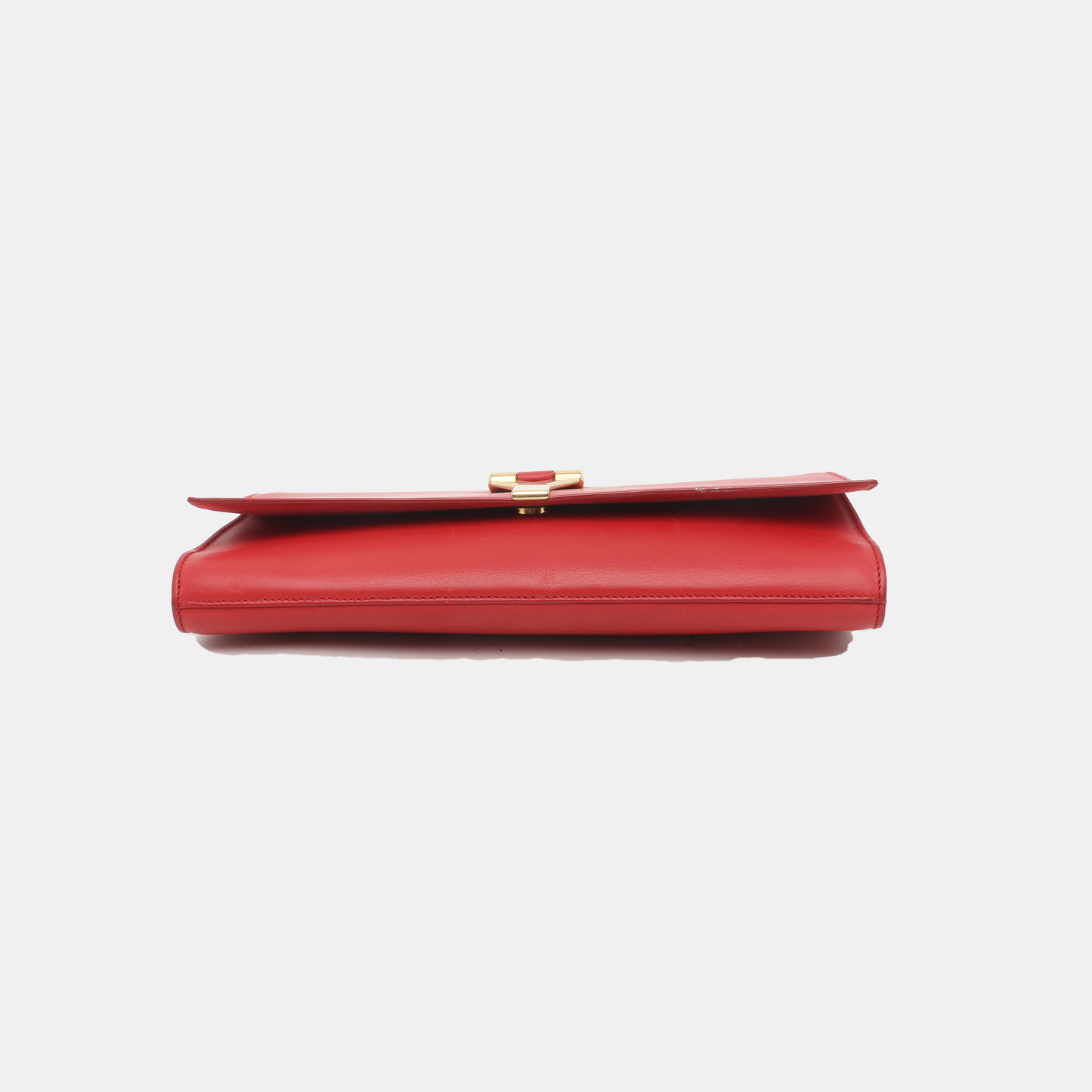 YSL CHYC Y LIGNE Red Cowhide Handbag Golden hardware-(SKU)-935154506