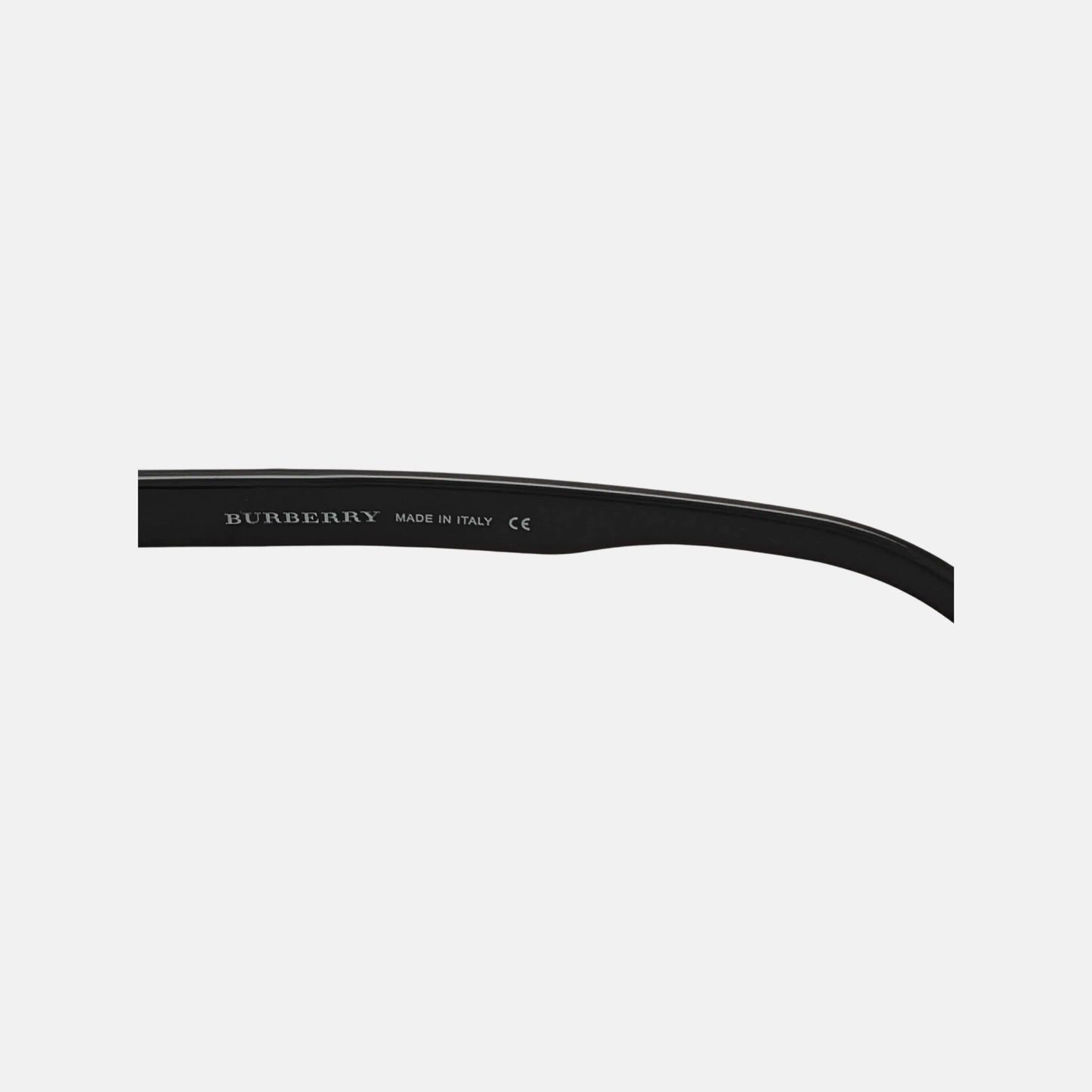BURBERRY Gray Square Synthetic Sunglasses-(SKU)-948710850