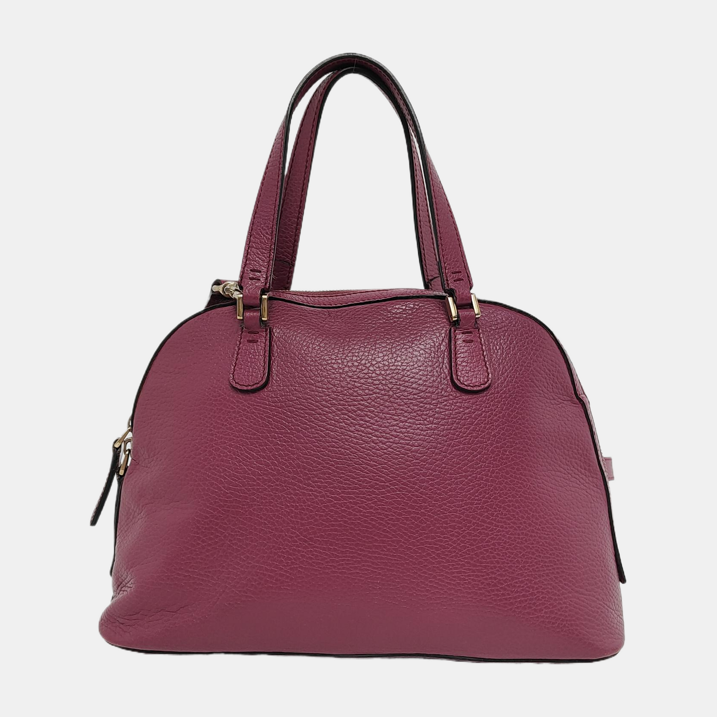 GUCCI Purple leather single shoulder bag crossbody handbag Golden hardware Removable shoulder strap-(SKU)-945084262