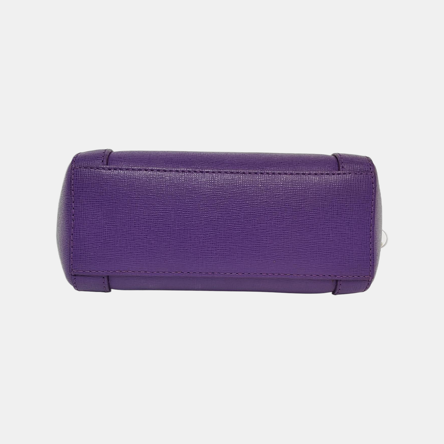 FURLA Purple Leather Sling Bag Crossbody Bag Golden hardware-(SKU)-941286665