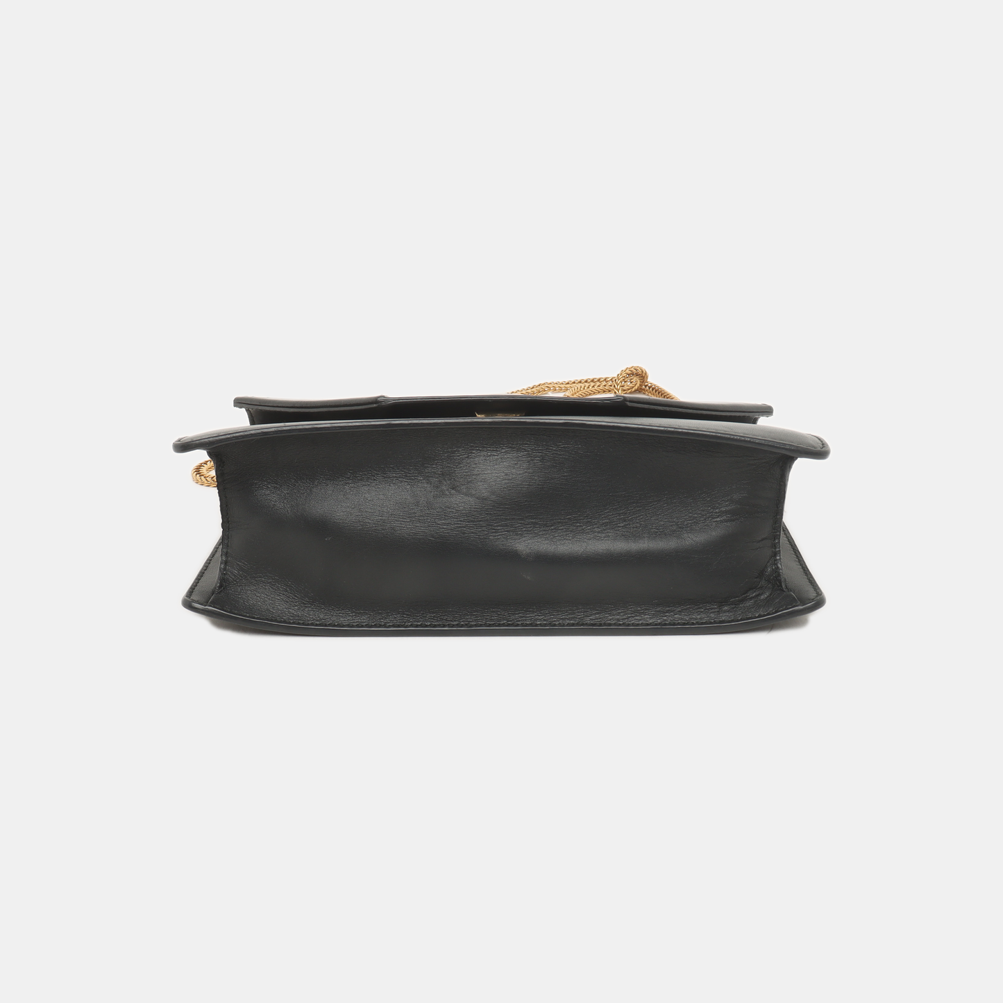 YSL VINTAGE BETTY Black Cowhide Single Shoulder Bag Crossbody Bag Golden hardware-(SKU)-939597796