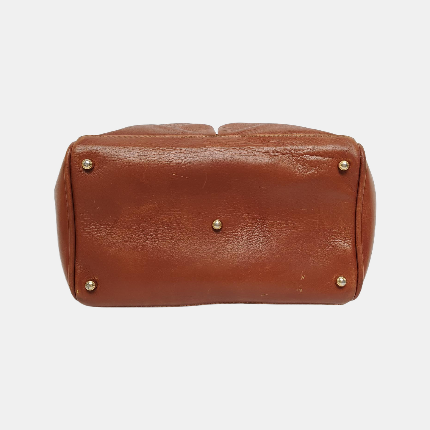 GUCCI Bamboo 1947 Brown cowhide bamboo handle handbag Golden hardware-(SKU)-945614292