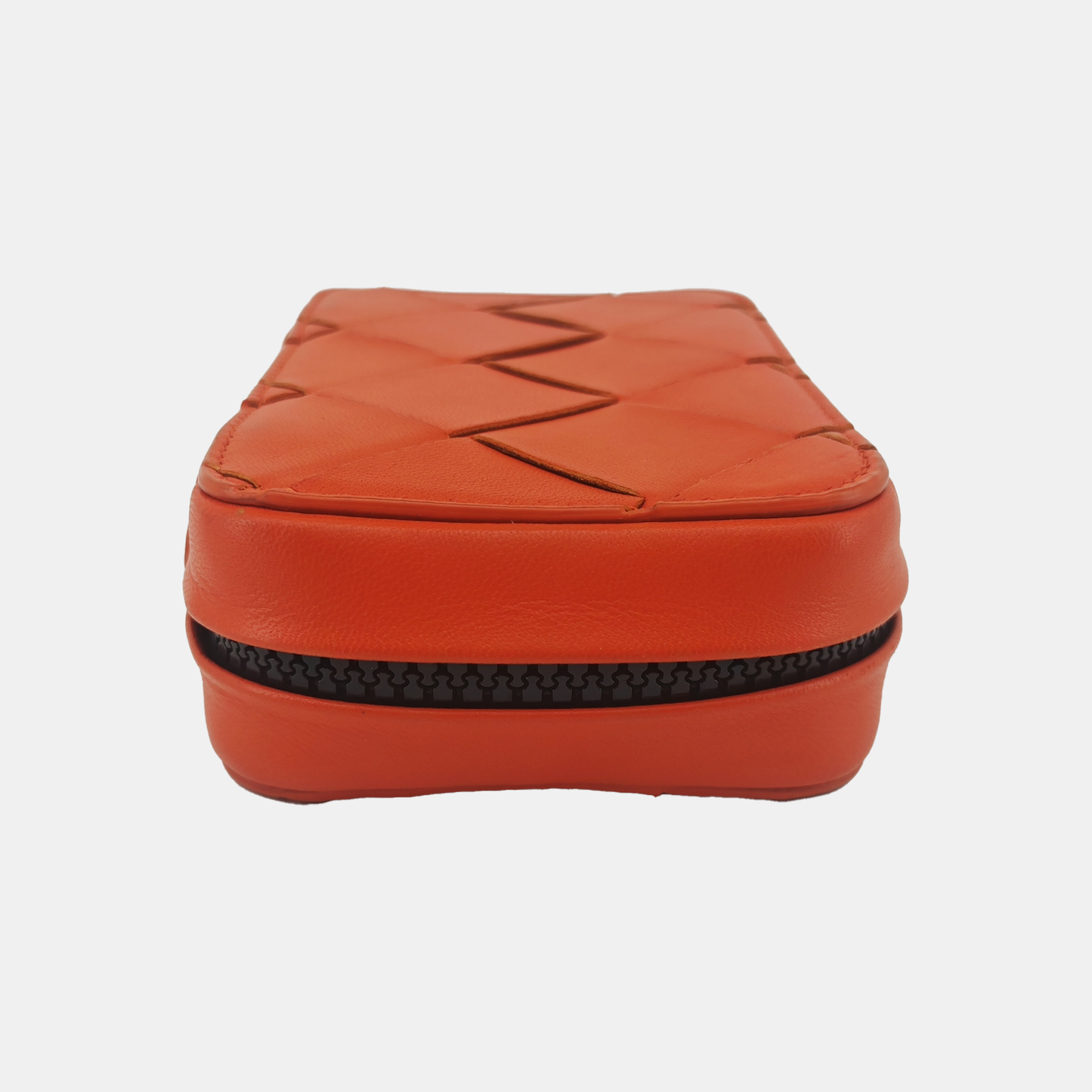 BOTTEGA VENETA Red Lamb Skin Woven Handbag-(SKU)-938648088