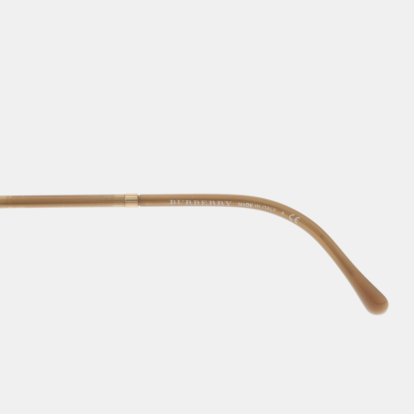 BURBERRY Light Brown Synthetic Sunglasses-(SKU)-937376409